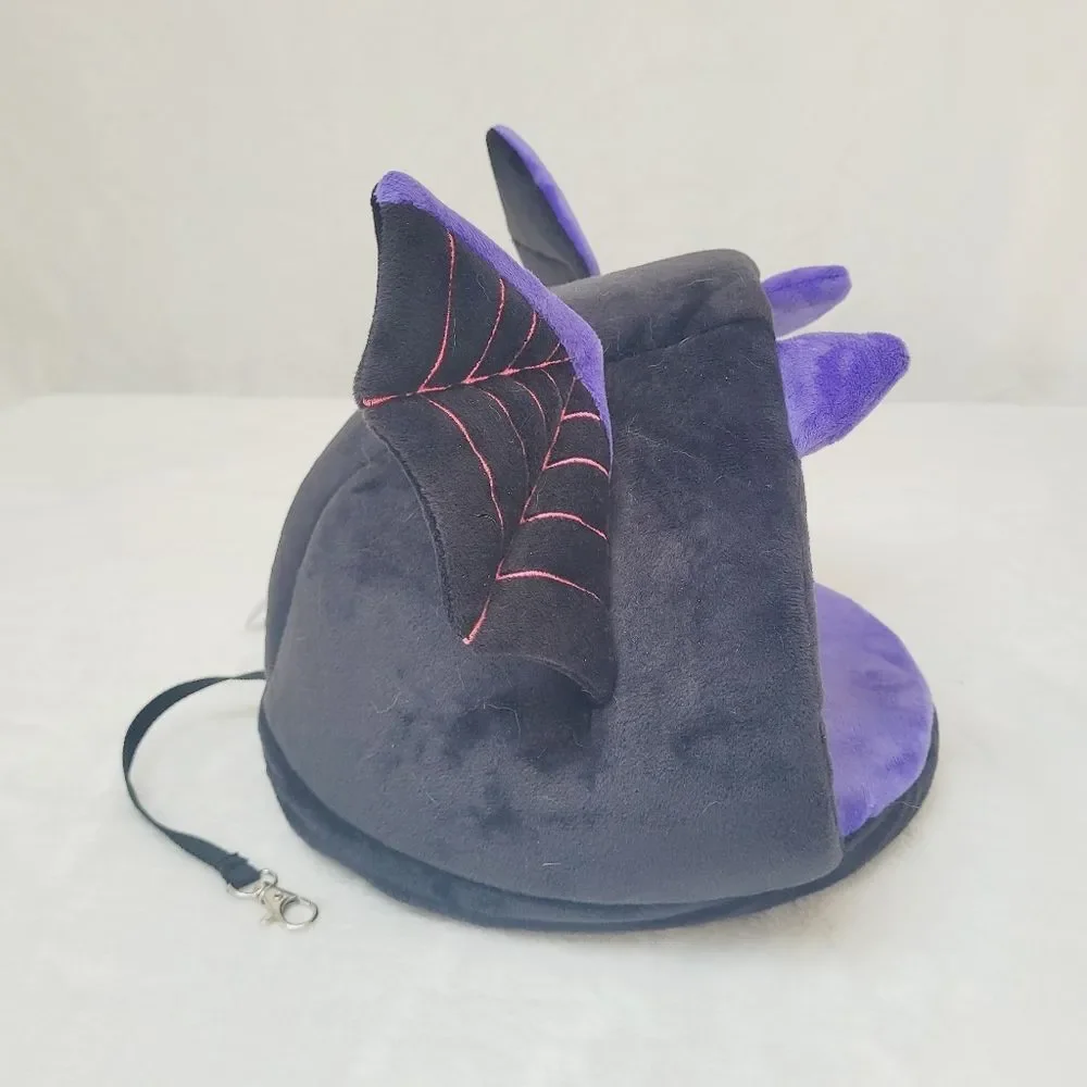 Thrills & Chills Bat Cave Spooky Slumber Bed Small Pets Hideaway Plush New OOS